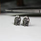 Pharaoh Beast Earrings - 925 Sterling Silver Handmade