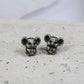 Tiny Mouse Earrings - 925 Sterling Silver Handmade
