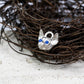Sphynx Cat Pendant - 925 Sterling Silver Handmade (Blue Eyes Available)