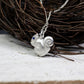Squirrel Pendant - 925 Sterling Silver Handmade (Eye Color Optional)