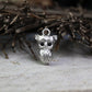 Bat Pendant - 925 Sterling Silver Handmade (Eye Color Optional)