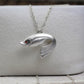 Dainty Fish Pendant - 925 Sterling Silver Handmade (Eye Color Optional)