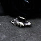 Ancient Tribal Mask Pendant - Handcrafted in 925 Silver