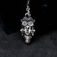 Ancient Tribal Mask Pendant - Handcrafted in 925 Silver