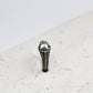 Mystic Gothic Silver Ring ââ‚?Handmade Dark Fantasy Jewelry with Moonstone