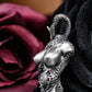 BioMechanical Siren Pendant - 925 Silver Handcrafted