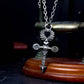 Bone Scepter Pendant - 925 Silver Handcrafted