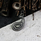 Paisley Essence Pendant - 925 Silver Handcrafted