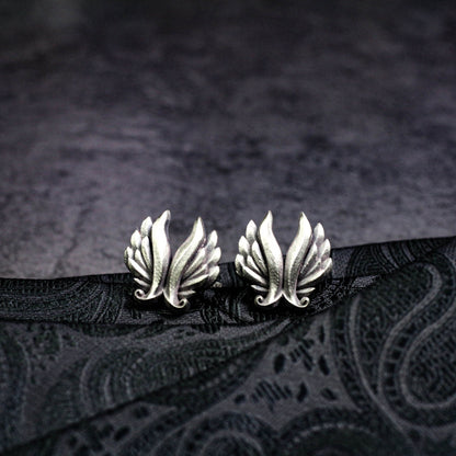 Angel Wings Cufflinks - 925 Silver Handmade