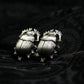 Holy Beetle Scarab Cufflinks - 925 Silver Handmade