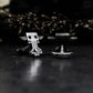 Cthulhu Cufflinks - Steampunk Gothic - 925 Sterling Silver Handmade