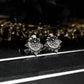 Baroque Skull Cufflinks - 925 Silver Handmade
