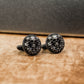 Multiple Small Skull Roulette Cufflinks - 925 Silver Handmade