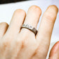 Shadow Relic 925 Silver Handmade Ring ¨C Minimalist Gothic Band