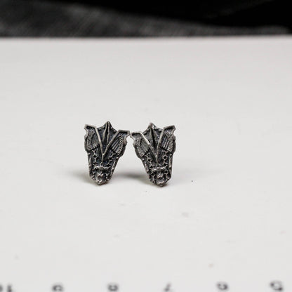 Bat Wing Earrings - 925 Sterling Silver Handmade