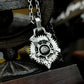 Broken Gear Pendant - 925 Sterling Silver Handmade