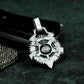 Broken Gear Pendant - 925 Sterling Silver Handmade