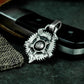 Broken Gear Pendant - 925 Sterling Silver Handmade
