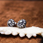 Skull Bloom Earrings - 925 Sterling Silver Handmade