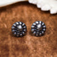Skull Bloom Earrings - 925 Sterling Silver Handmade