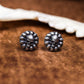 Skull Bloom Earrings - 925 Sterling Silver Handmade