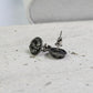 Ancient Coin Earrings - 925 Sterling Silver Handmade