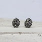 Minimal Octopus Stud Earrings - 925 Sterling Silver Handmade