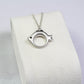 Cute Fish Pendant - 925 Sterling Silver Handmade (Eye Color Optional)