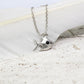 Cute Fish Pendant - 925 Sterling Silver Handmade (Eye Color Optional)