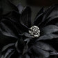 Rose Stud Earrings - 925 Sterling Silver Handmade