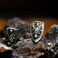 Majestic Griffin Shield Earrings - 925 Sterling Silver Handmade