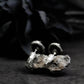 Lion Head Earrings - 925 Sterling Silver Handmade