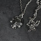 Heraldic Skull Pendant - 925 Silver Handcrafted