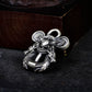 Twin Serpent Guardian Pendant - 925 Silver Handcrafted