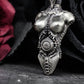 BioMechanical Siren Pendant - 925 Silver Handcrafted