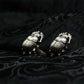 Holy Beetle Scarab Cufflinks - 925 Silver Handmade