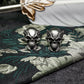 Mutant Skull Dragon Horn Cufflinks - 925 Silver Handmade
