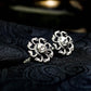 Medusa Skull Cufflinks - Gothic Devil?¡¥s Eye 925 Silver Handmade