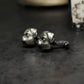 Pug Dog Cufflinks, 925 Silver Handmade
