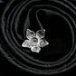 Evil Cannibal Flower Cufflinks - 925 Sterling Silver Handmade