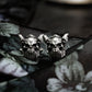 Demon Bones War Armor Cufflinks - Handmade 925 Sterling Silver
