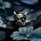 Demon Bones War Armor Cufflinks - Handmade 925 Sterling Silver