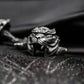 Saber-Tooth Tiger Polished Silver Cufflinks - Handmade 925 Sterling Silver