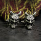 Spirit World Ghostface Mask Cufflinks - 925 Silver Handmade