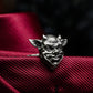 Pixie Demon Skull Cufflinks - Fantasy Guardian 925 Silver Handmade