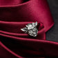 Pixie Demon Skull Cufflinks - Fantasy Guardian 925 Silver Handmade