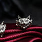 Elvis Presley Cheshire Cat Cufflinks - 925 Sterling Silver Handmade