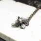 Ethereal Raven Pendant - 925 Silver Handcrafted