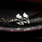 Samurai Skull Earrings - 925 Sterling Silver Handmade