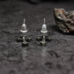 Sacred Cross Earrings - 925 Sterling Silver Handmade